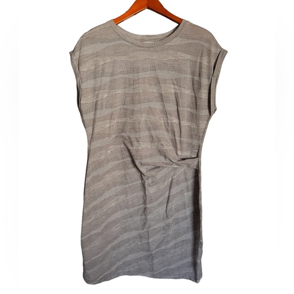 🍁 BUNDLE ONLY - 5/$15  Time and Tru Black/Grey Dress, Athleisure, Large, NWT - Picture 1 of 4